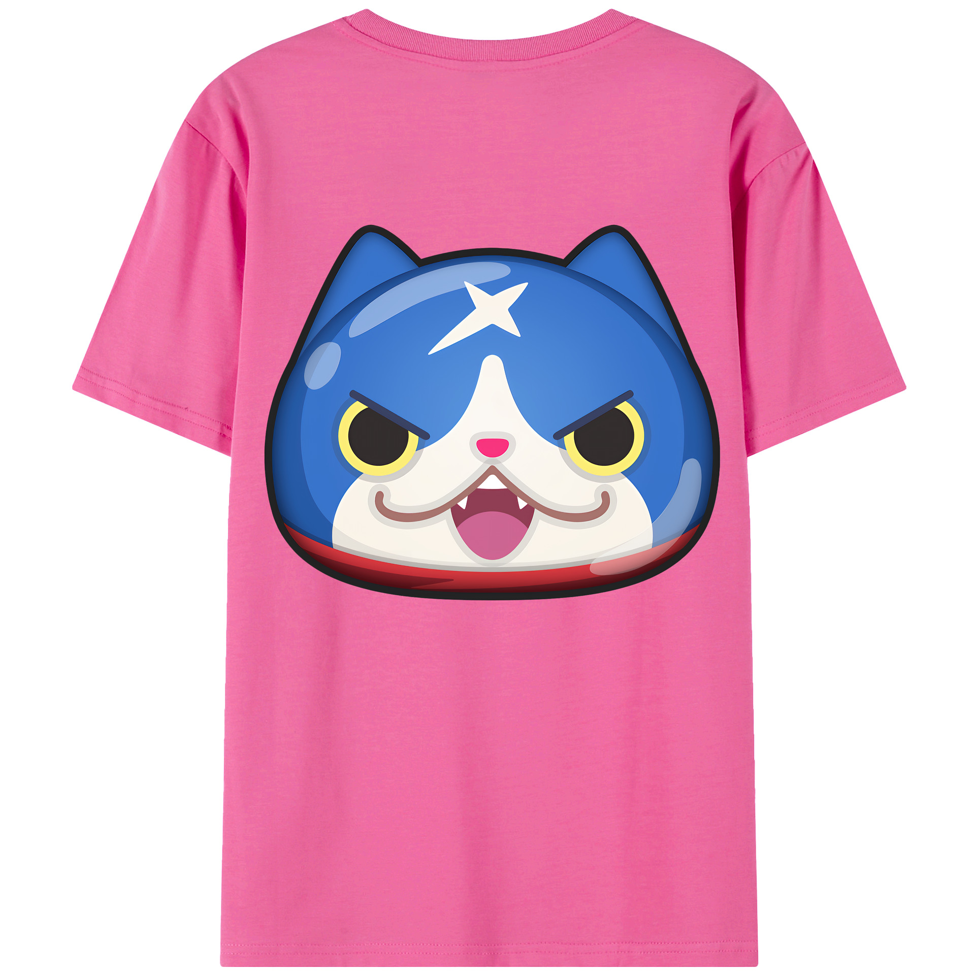 （画像用） 妖怪ウォッチ Yo-kai Watch レディース半袖Tシャツ(バックプリント)
